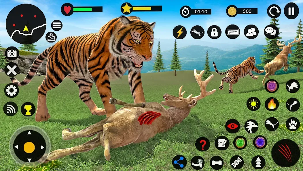 Tiger Games: Tiger Sim Offline [МОД Premium] APK Android Screenshot 1