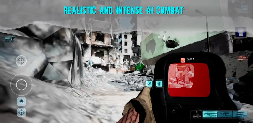 Shooter War WW3 CoopValor 2056 (Шутер  Третья мировая война) [МОД Premium] APK Android Screenshot 3