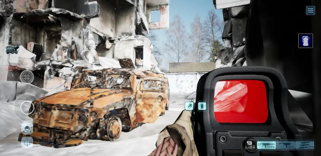 Shooter War WW3 CoopValor 2056 (Шутер  Третья мировая война) [МОД Premium] APK Android Screenshot 4