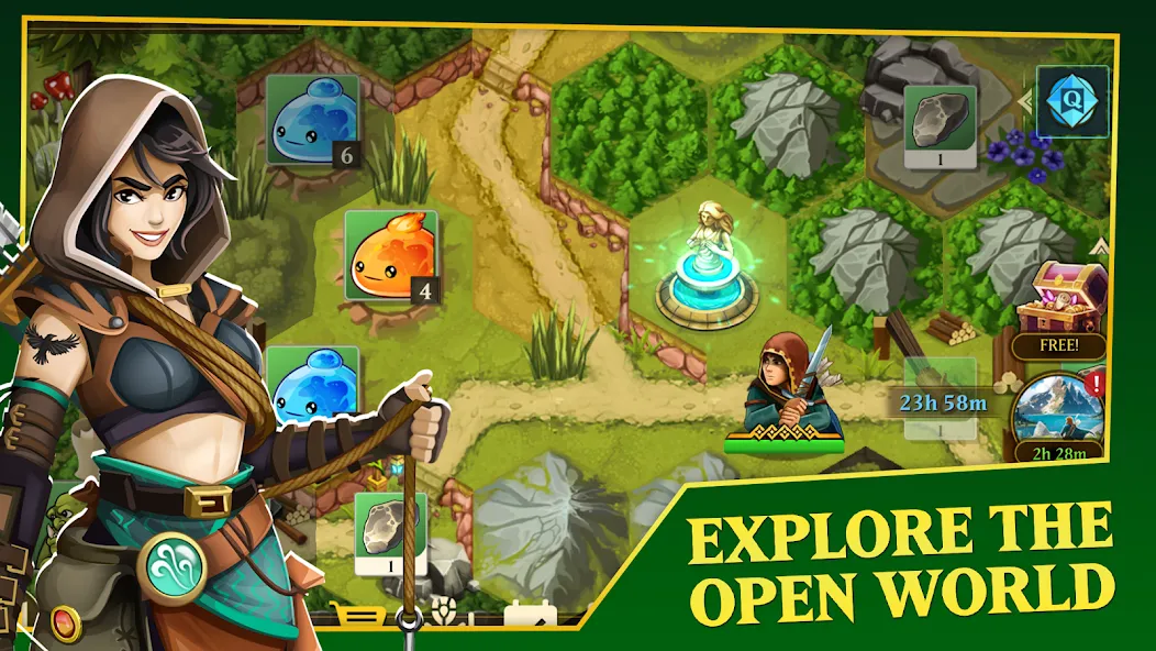 Hero Legacy: Adventure RPG (Хиро Легаси) [МОД Mega Pack] APK Android Screenshot 1