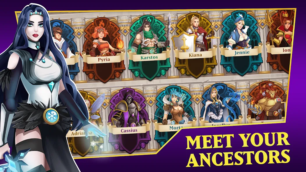 Hero Legacy: Adventure RPG (Хиро Легаси) [МОД Mega Pack] APK Android Screenshot 3