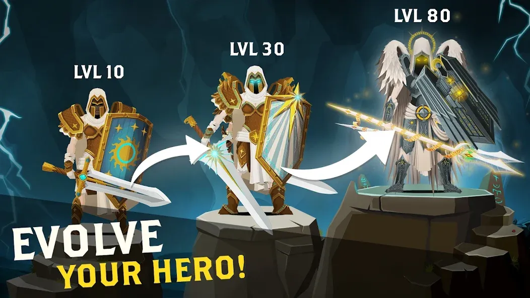 Questland: RPG Fantasy Game (Квестленд) [МОД Бесконечные монеты] APK Android Screenshot 3