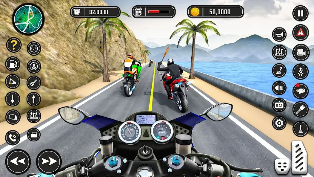 Bike Racing Games - Bike Game (Байк Рейсинг Геймс) [МОД Меню] APK Android Screenshot 1