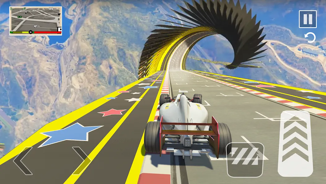 Formula Car Stunt - Car Games (Формула автомобиль трюк) [МОД Mega Pack] APK Android Screenshot 5