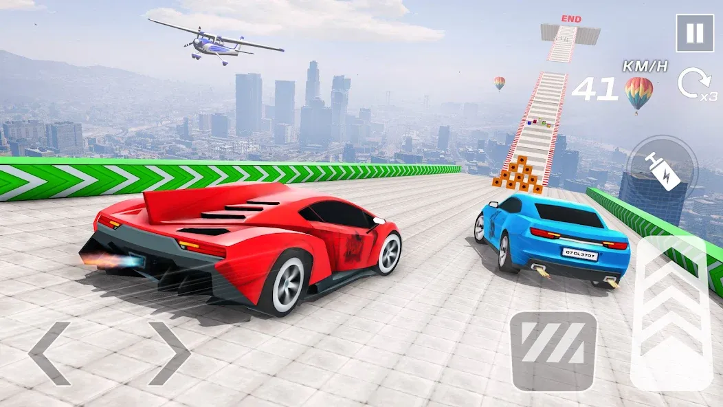 Car Games 3D - GT Car Stunts (ДжиТи Кар Стантс) [МОД Меню] APK Android Screenshot 1
