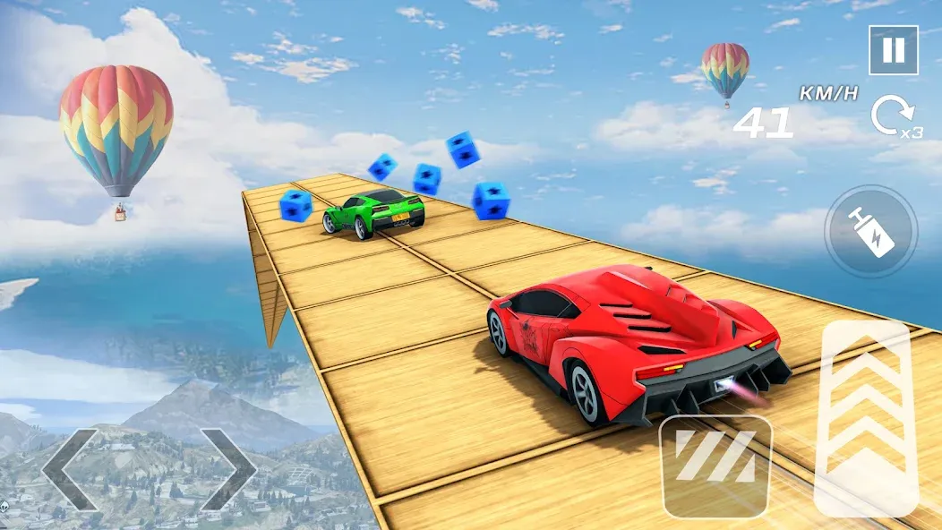 Car Games 3D - GT Car Stunts (ДжиТи Кар Стантс) [МОД Меню] APK Android Screenshot 4