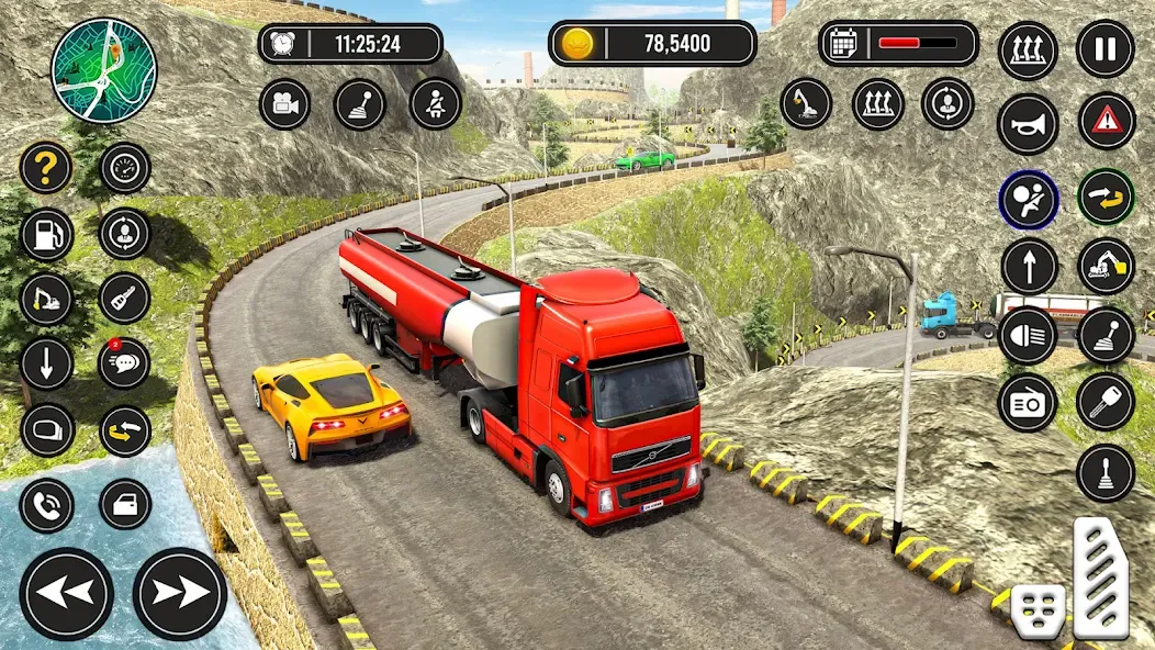Truck Simulator - Truck Games (Трак Симулятор) [МОД Unlocked] APK Android Screenshot 3