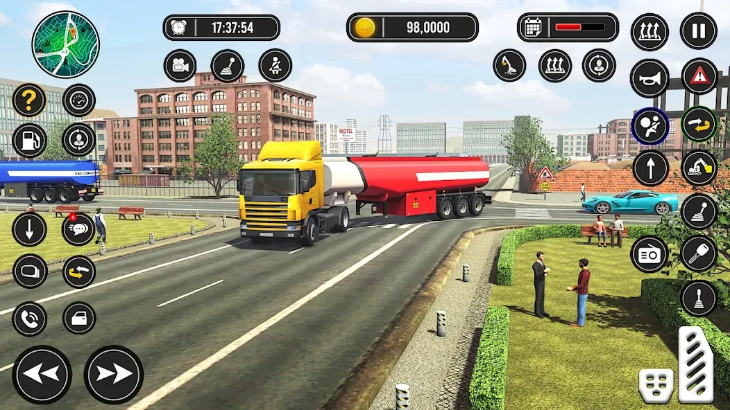 Truck Simulator - Truck Games (Трак Симулятор) [МОД Unlocked] APK Android Screenshot 4