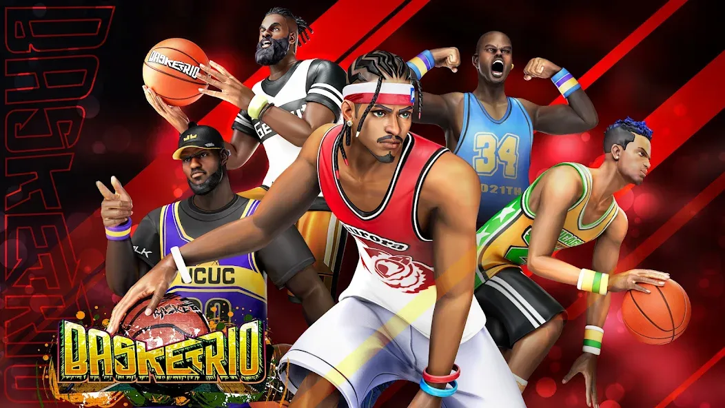 Basketrio - Allstar Streetball (Баскетрио) [МОД Unlocked] APK Android Screenshot 1