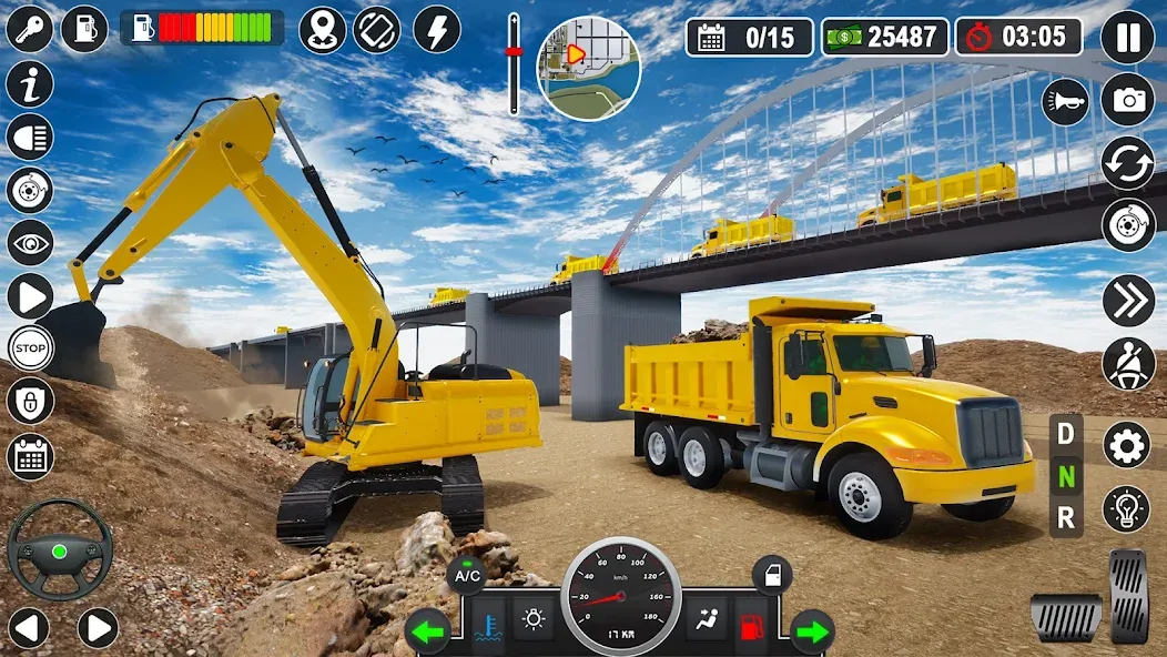 Construction Games Simulator [МОД Все открыто] APK Android Screenshot 4