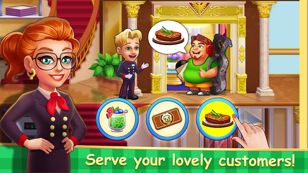 Hotel Madness Grand Hotel (Хотел Маднес Гранд Отель) [МОД Unlocked] APK Android Screenshot 1