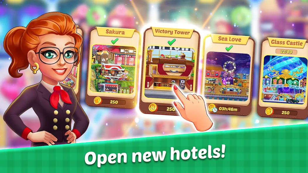 Hotel Madness Grand Hotel (Хотел Маднес Гранд Отель) [МОД Unlocked] APK Android Screenshot 2