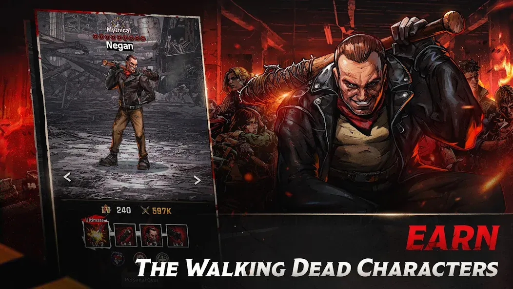 The Walking Dead: All-Stars (Зе Вокинг Дед) [МОД Меню] APK Android Screenshot 3