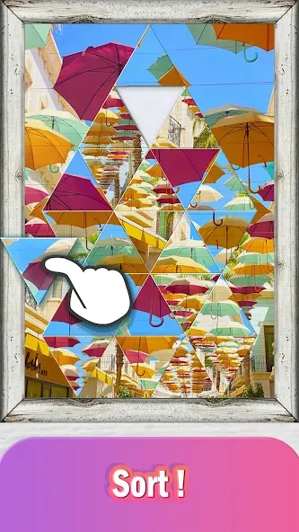 Jigsort Puzzles (Джигсорт Пазлы) [МОД Меню] APK Android Screenshot 2
