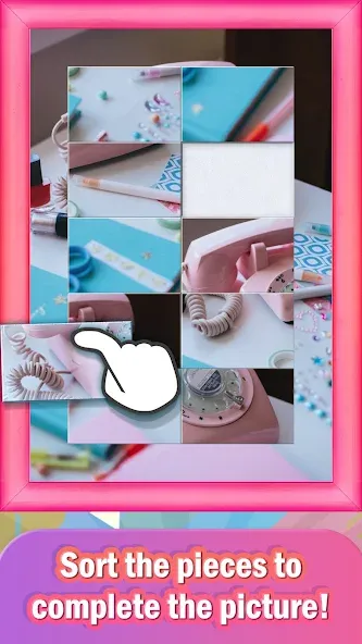 Jigsort Puzzles (Джигсорт Пазлы) [МОД Меню] APK Android Screenshot 5