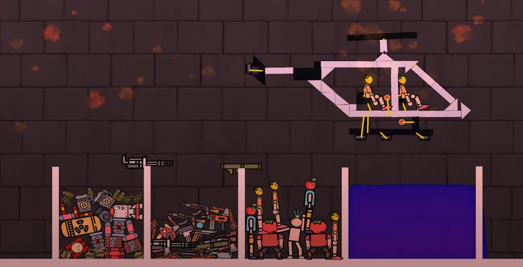 Gore Ragdoll Playground (Горе Рэгдолл Плейграунд) [МОД Mega Pack] APK Android Screenshot 3