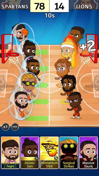 Idle Five Basketball tycoon (Айдл Файв Баскетбольный тайкун) [МОД Бесконечные монеты] APK Android Screenshot 4