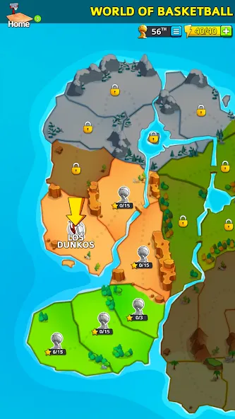 Idle Five Basketball tycoon (Айдл Файв Баскетбольный тайкун) [МОД Бесконечные монеты] APK Android Screenshot 5