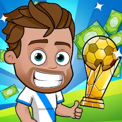 Idle Soccer Story - Tycoon RPG (Айдл Соккер Стори) [МОД Много денег] APK Android