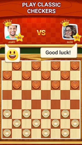 Checkers - Online & Offline [МОД Mega Pack] APK Android Screenshot 1