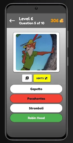 Guess Cartoon Character Quiz (Угадайте кенди Какой персонаж Квиз) [МОД Бесконечные монеты] APK Android Screenshot 1