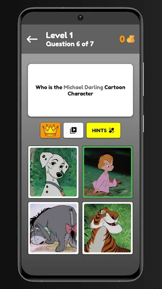 Guess Cartoon Character Quiz (Угадайте кенди Какой персонаж Квиз) [МОД Бесконечные монеты] APK Android Screenshot 2