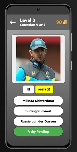 Cricket Quiz (Крикет Квиз) [МОД Много денег] APK Android Screenshot 1