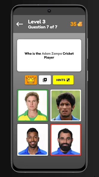 Cricket Quiz (Крикет Квиз) [МОД Много денег] APK Android Screenshot 2