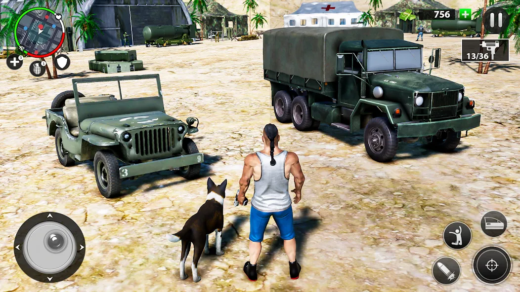 Real Grand Gangster Crime City (Реал Гранд Гангстер Крайм Сити) [МОД Бесконечные монеты] APK Android Screenshot 1