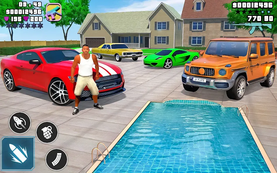 Grand Mafia Vegas Simulator (Гранд Мафия Вегас Симулятор) [МОД Много денег] APK Android Screenshot 5