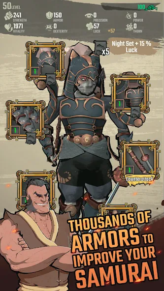 Demon Blade - Japan Action RPG [МОД Mega Pack] APK Android Screenshot 2