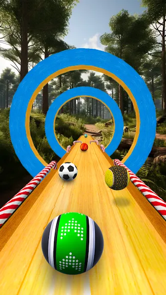 Fast Ball Jump - Going Ball 3d (Скай Болл Джамп) [МОД Много денег] APK Android Screenshot 1