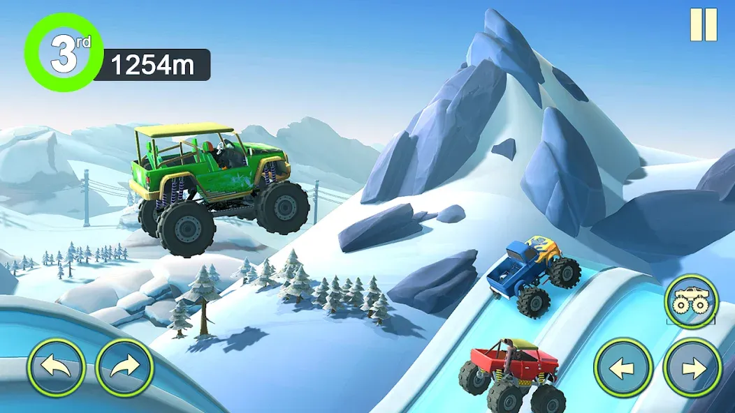 Monster Truck Crush (Монстр Трак Стант) [МОД Unlocked] APK Android Screenshot 2