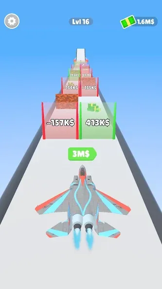 Plane Evolution! [МОД Все открыто] APK Android Screenshot 1