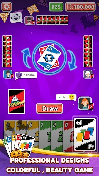 4 Colors Card Game (Цвета Карточная Игра) [МОД Меню] APK Android Screenshot 2