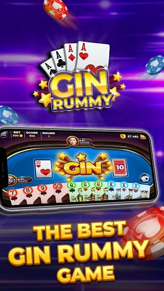 Gin Rummy - Card Game (Джин Рами) [МОД Много денег] APK Android Screenshot 5