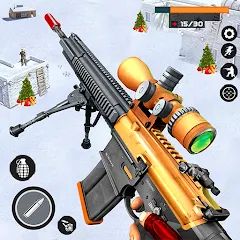 Banduk Game - Sniper Gun Games (Снайперская Война 3D) [МОД Много денег] APK Android
