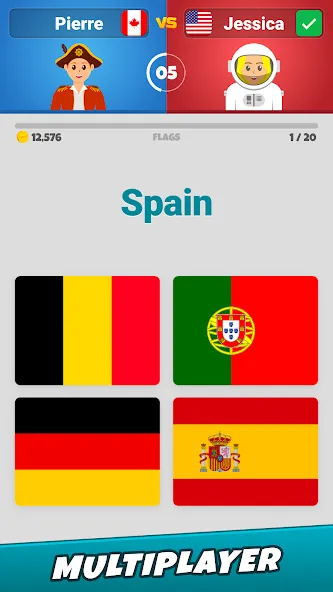 Flags 2: Multiplayer [МОД Все открыто] APK Android Screenshot 3