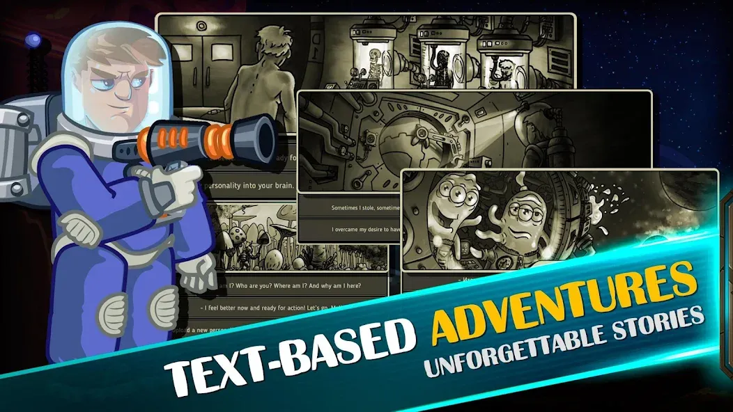 Space Raiders RPG [МОД Меню] APK Android Screenshot 3