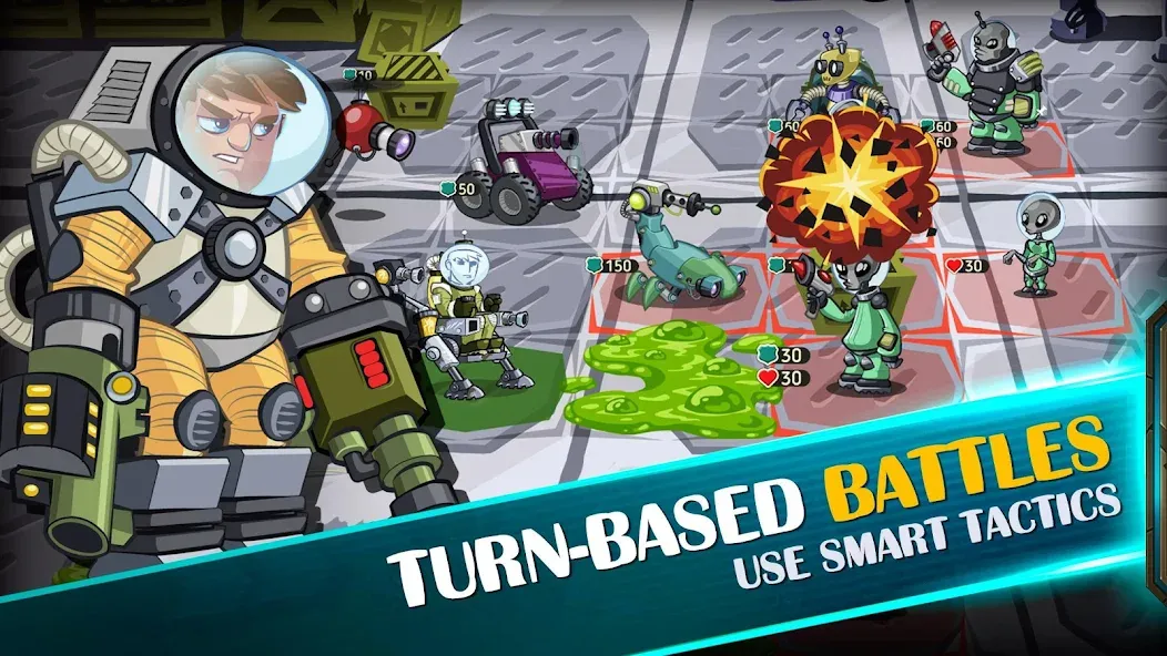 Space Raiders RPG [МОД Меню] APK Android Screenshot 4