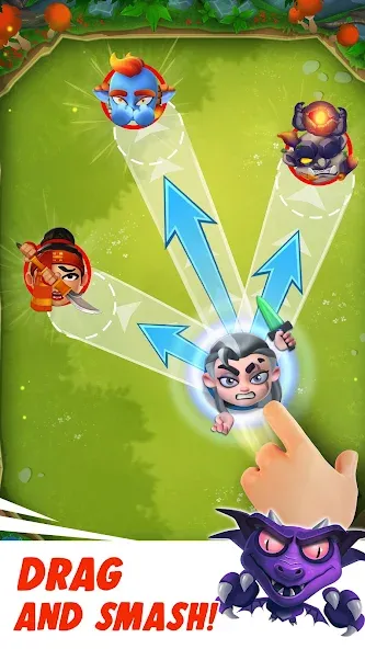 Smashing Four: PvP Hero bump (мэшинг фоур) [МОД Бесконечные монеты] APK Android Screenshot 3