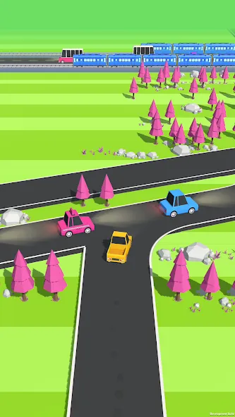 Traffic Run!: Driving Game [МОД Бесконечные монеты] APK Android Screenshot 5