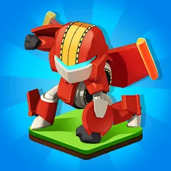 Merge Plane Robots Idle Empire (Мердж Плейн Роботы) [МОД Mega Pack] APK Android