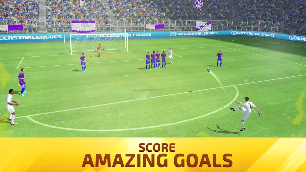 Soccer Star 24 Top Leagues (Футбольная звезда 23 Топ Лиги) [МОД Бесконечные монеты] APK Android Screenshot 1