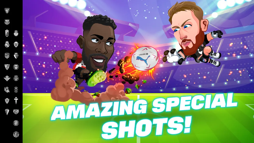 LALIGA Head Football 23 SOCCER (Хед Футбол) [МОД Все открыто] APK Android Screenshot 2