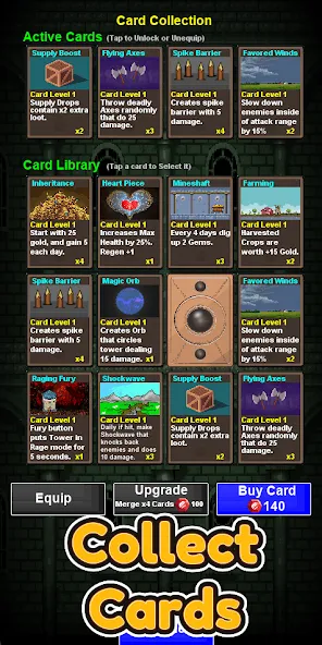 Lone Tower Roguelike Defense (Лон Тауэр Рогалик Защиты) [МОД Меню] APK Android Screenshot 3