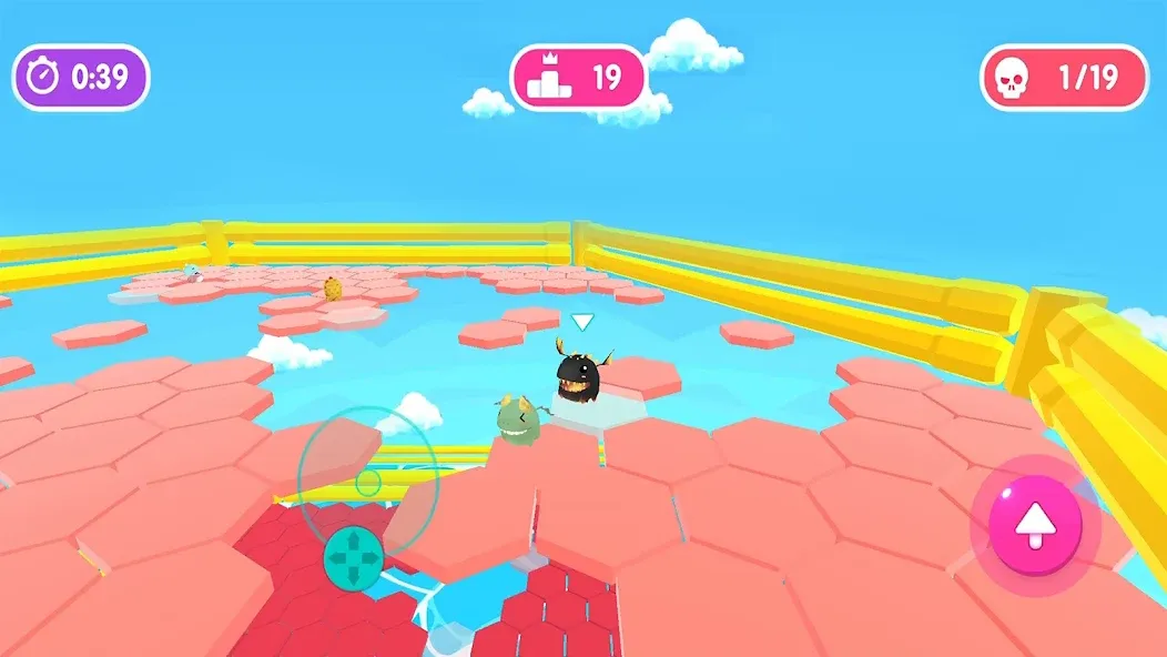 Fall.io - Race of Dino [МОД Бесконечные монеты] APK Android Screenshot 4