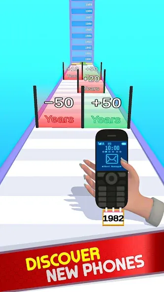 Phone Runner Evolution Race 3D (Фон Раннер Эволюция Рейс 3Д) [МОД Premium] APK Android Screenshot 5