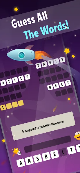 Word Riddles: Guess & Learn [МОД Меню] APK Android Screenshot 1