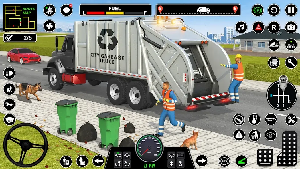 Truck Driving Games Truck Game (Трак Драйвинг игры Трак игра) [МОД Все открыто] APK Android Screenshot 3